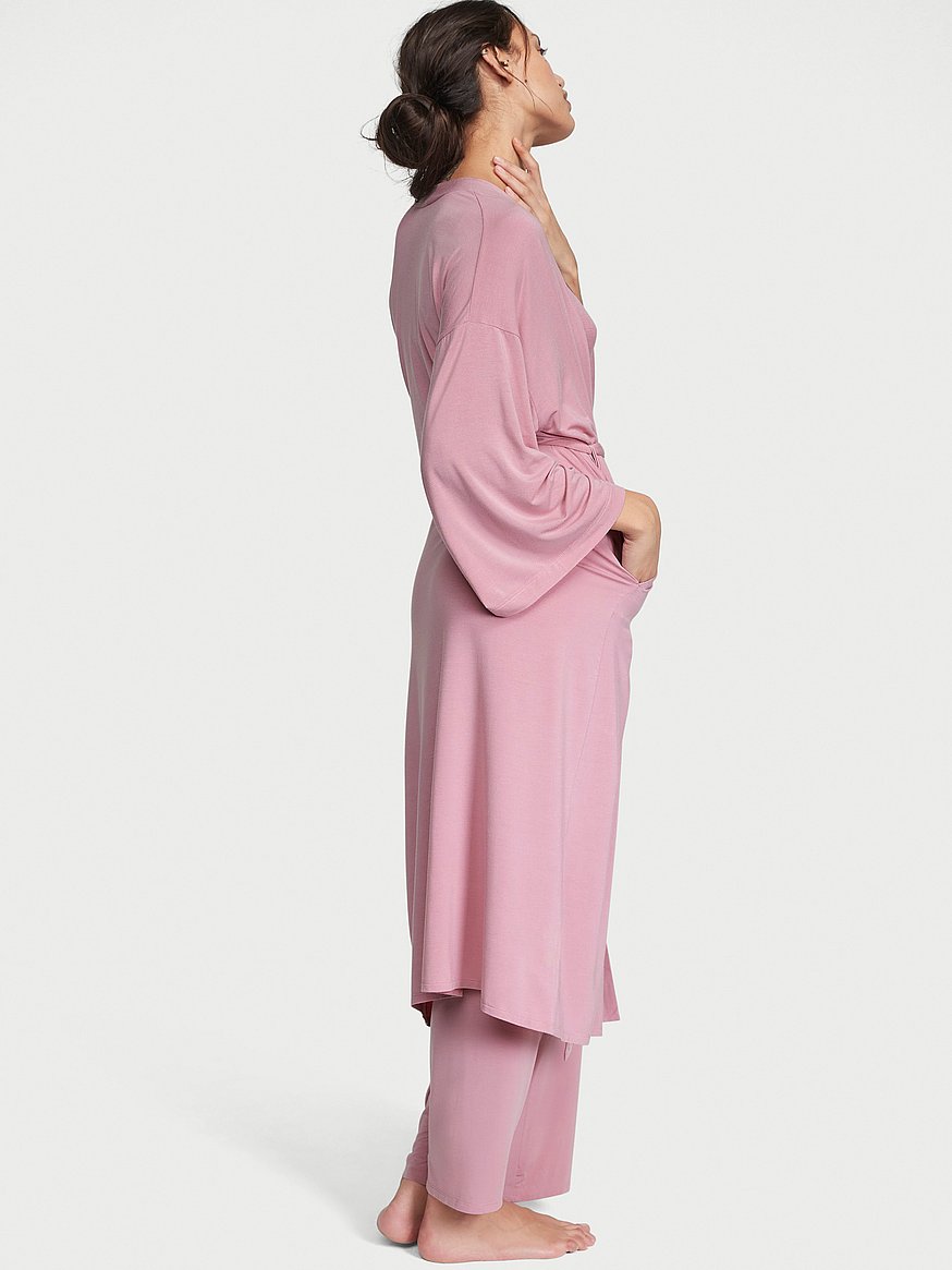 Set - - Pajama & Secret Three-Piece Modal Victoria\'s Sleep Lingerie
