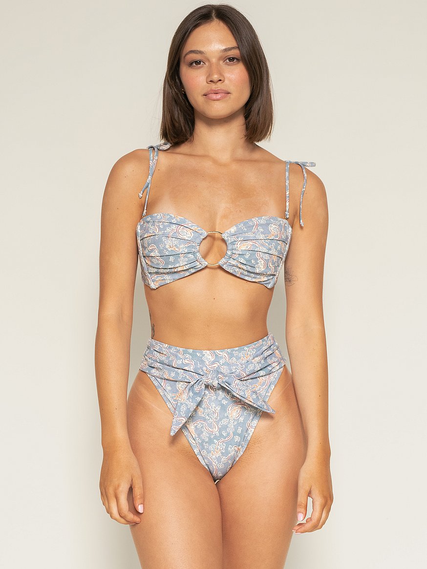victoria secret bandeau bikini top
