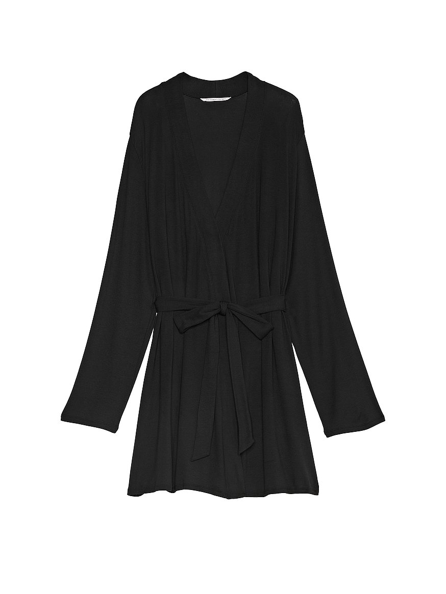 Victoria's Secret Black Polyester One Size Robe 🔲 - $17 - From