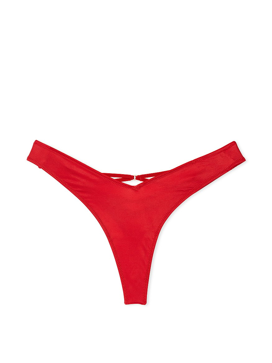 Victoria'S Secret Thongs  Lipstick Red Very Sexy Smooth G String Panty -  Womens · Clean Livin Life