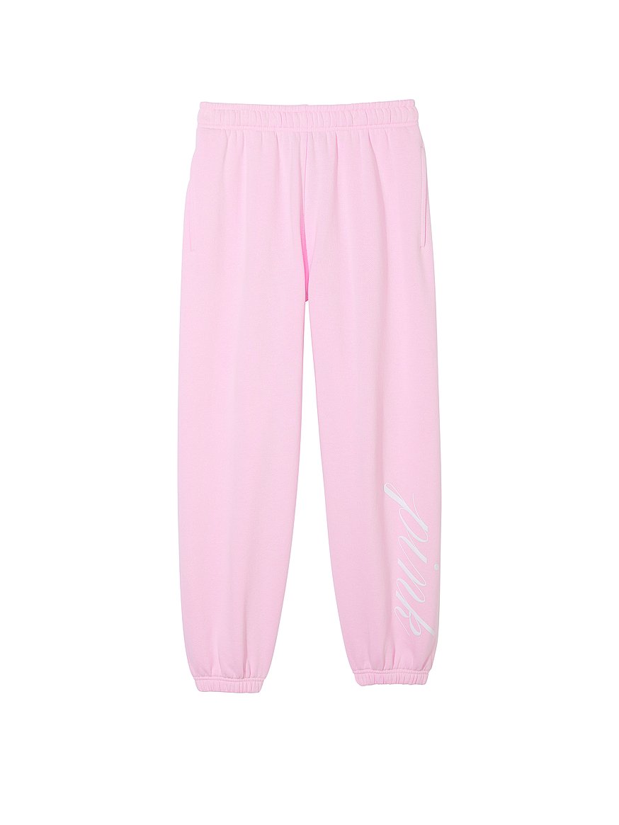  Victoria's Secret Pink Boyfriend Fit Sweatpants with Side  Stripes (XS, Bright Red) : Sports & Outdoors