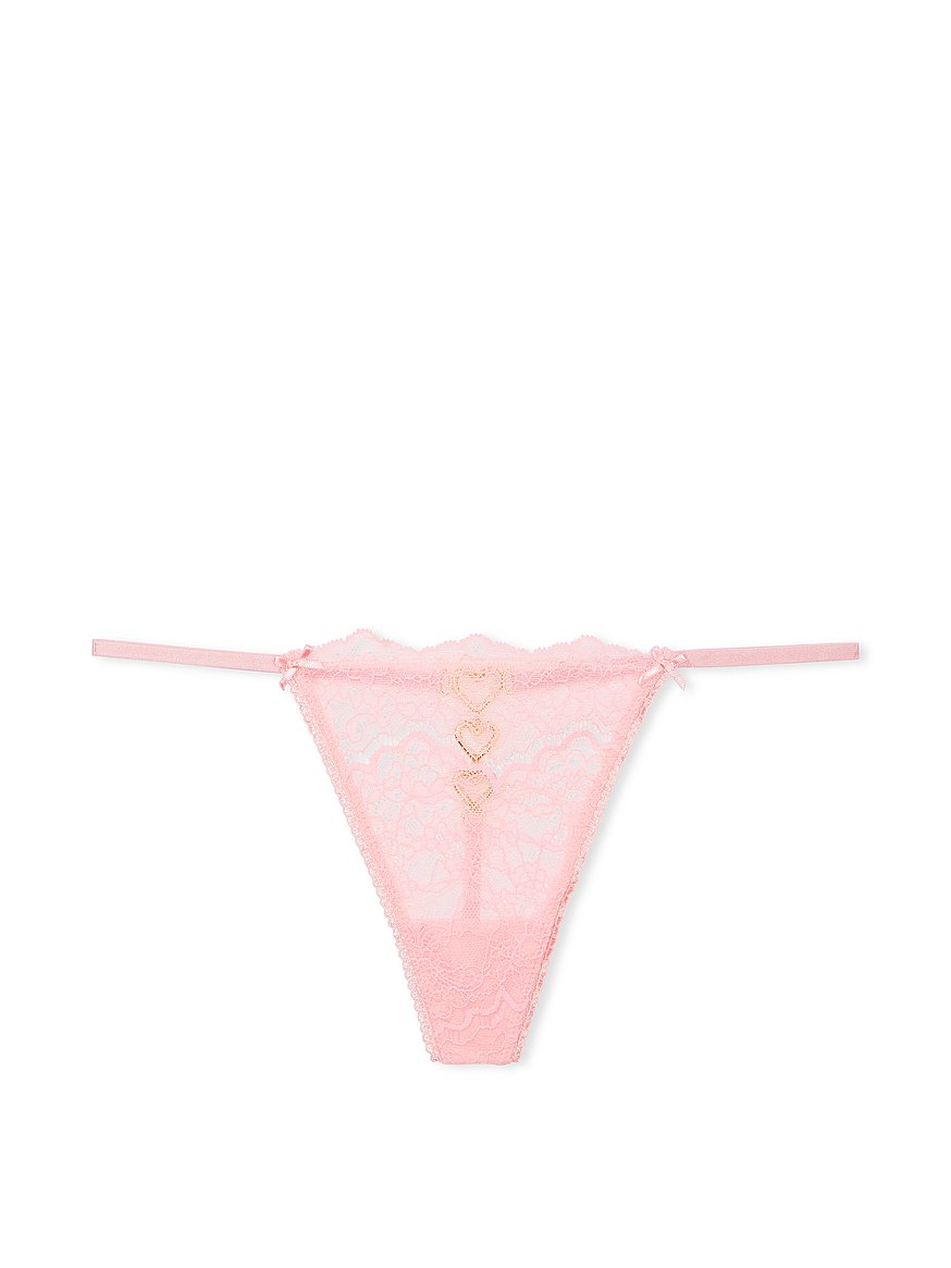 Buy Mesh and Lace V-String Panty - Order Panties online 5000000267 - Victoria's  Secret US