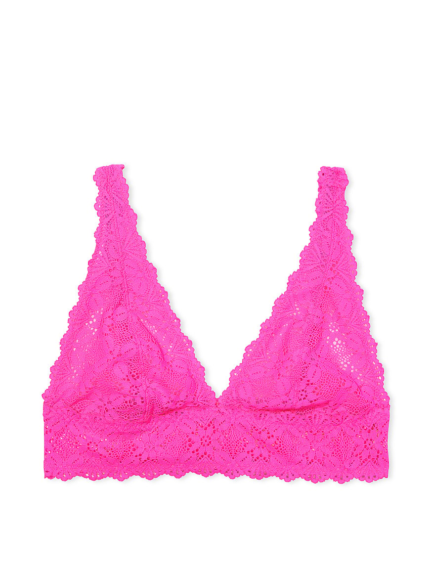 PINK Victoria's Secret, Intimates & Sleepwear, Pink Victorias Secret Hot  Pink Campus Push Up Bra