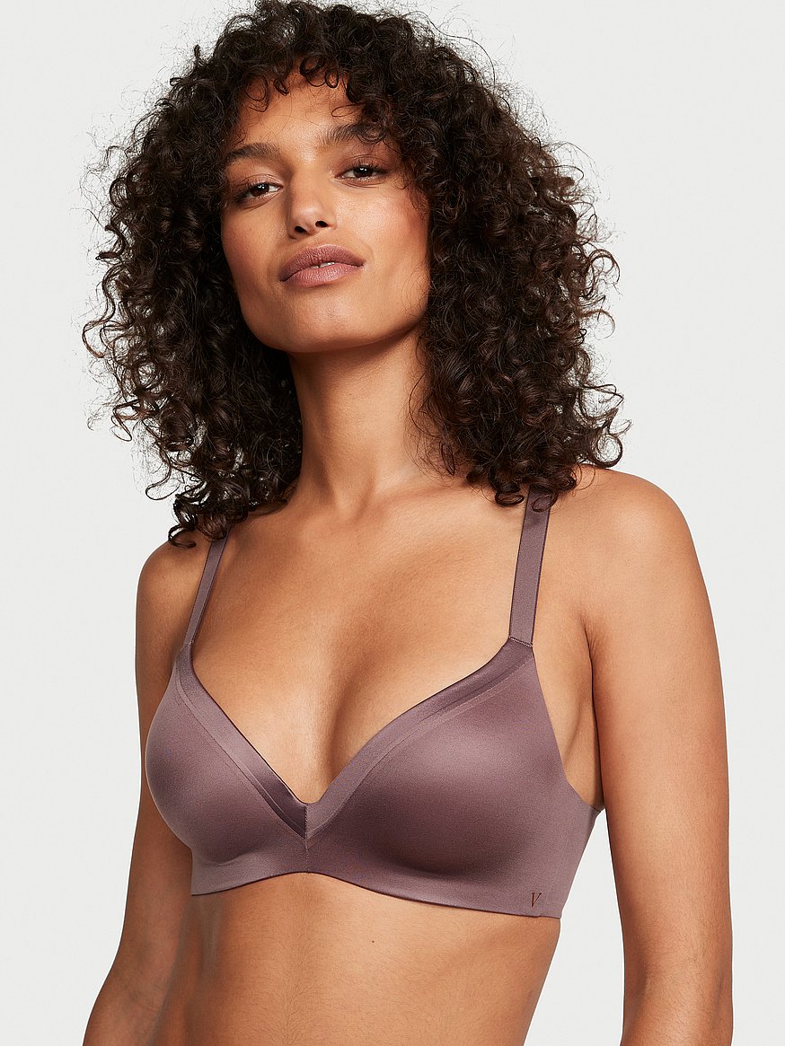  Victorias Secret Perfect Shape Push Up Bra, Full Coverage,  Padded, Smooth, Bras For Women, Body By Victoria Collection, Beige