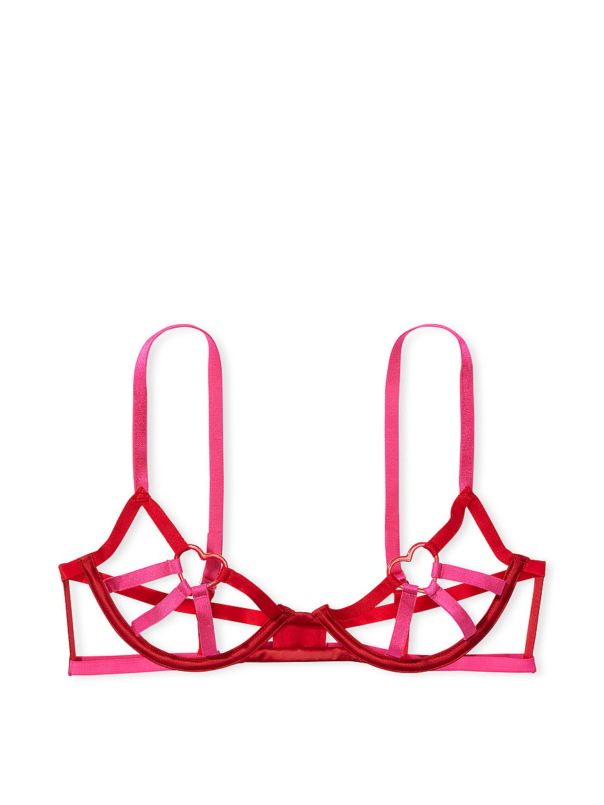 Buy Heartware Open-Cup Strappy Demi Bra - Order Bras online 1123786600 - Victoria's  Secret US