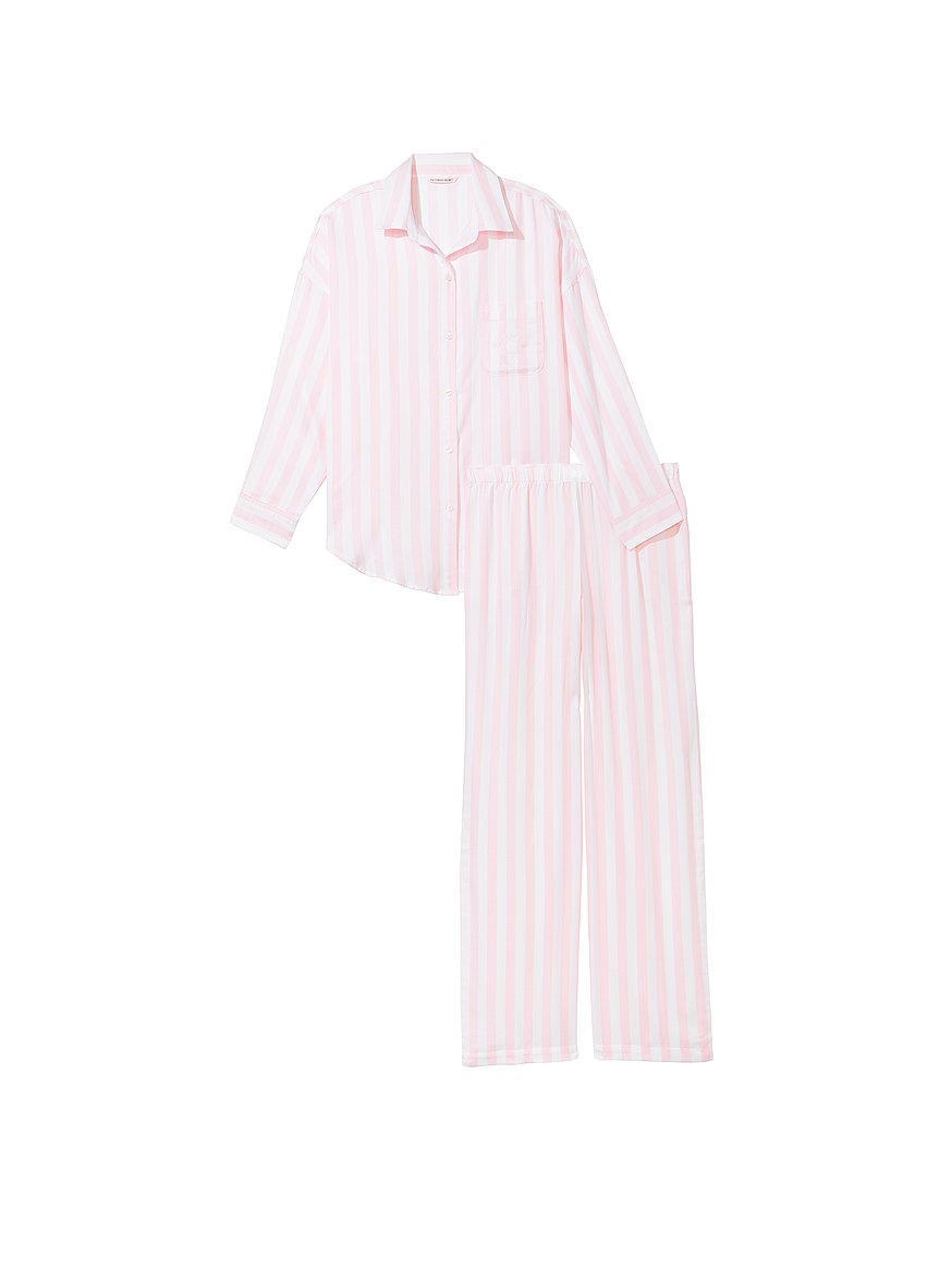 Cotton-Modal Long Pajama Set - Sleep & Lingerie - Victoria's Secret