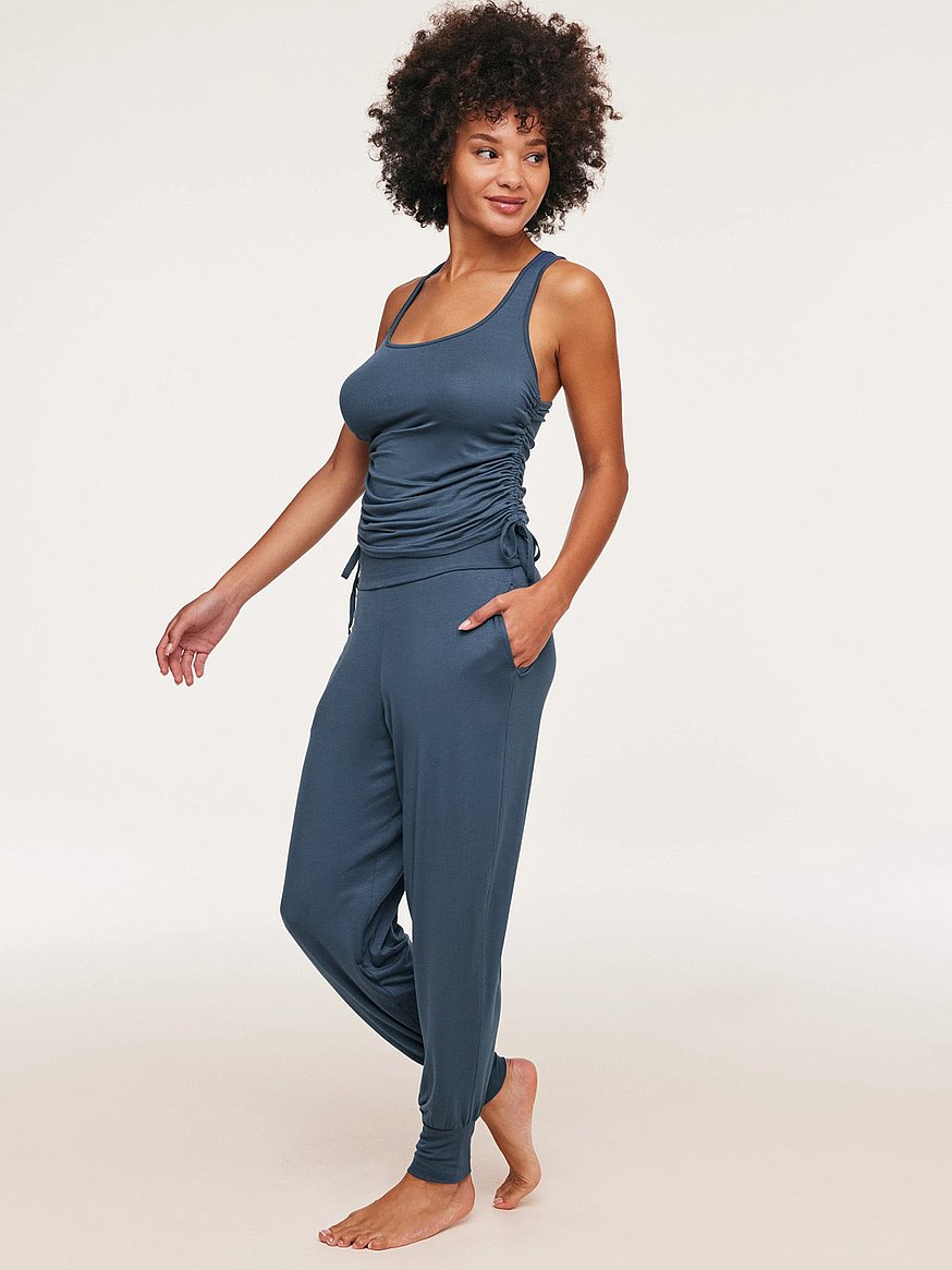 Buy Jayden Tank and Pants Sleep Set, Dark Denim - Order Pajamas