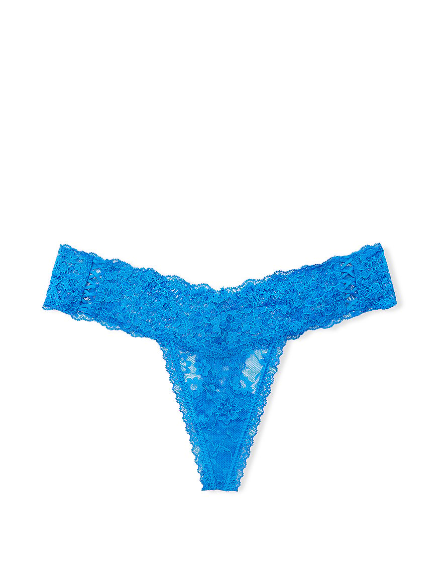 Lace-up Thong Panty  Victoria's Secret Malaysia