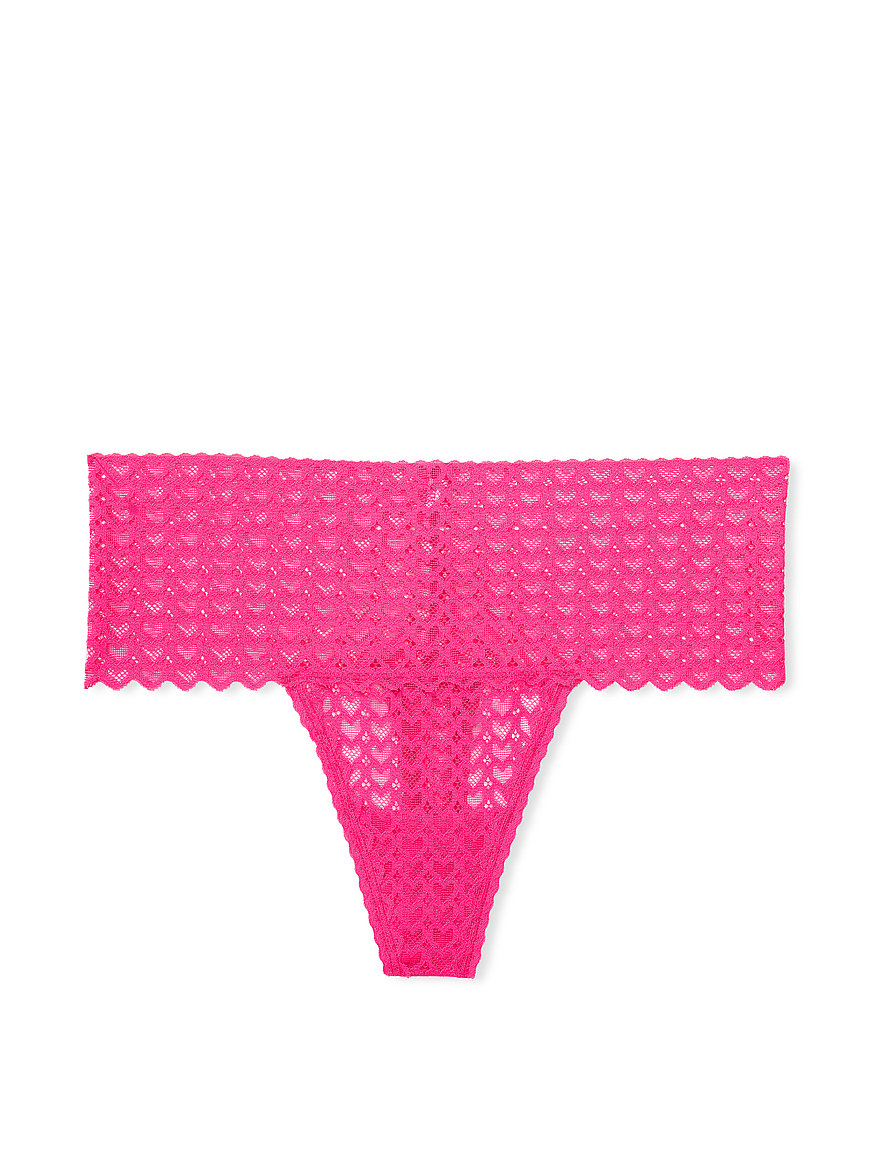 Buy Wink Wide-Waist Thong Panty - Order Panties online 5000009663 - PINK US