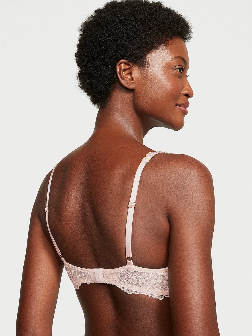 Rosa Bud Silk draped bra — Buttress & Snatch