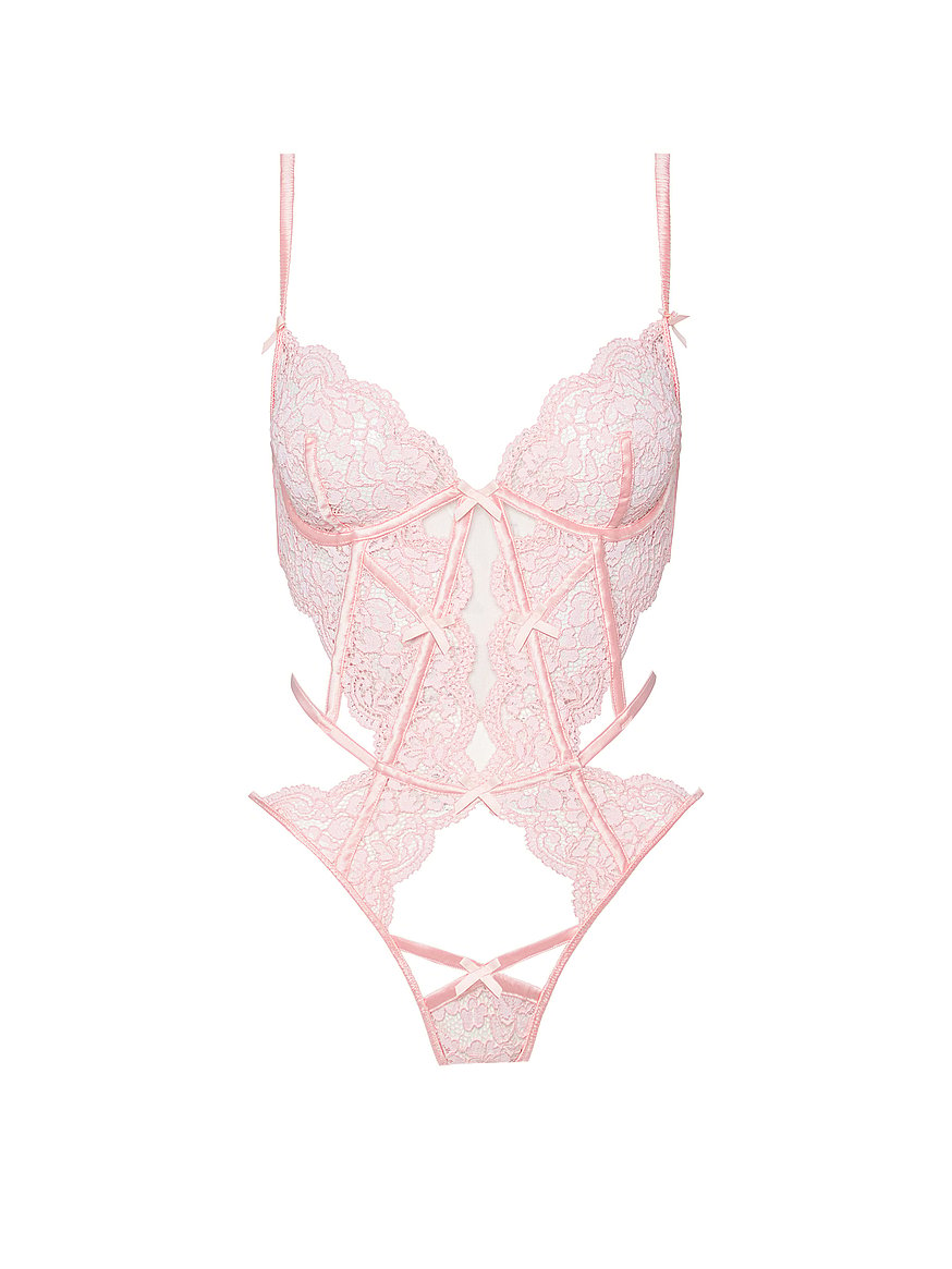 Buy Creamsicle Lace Bodysuit - Order Teddies online 1124512200 - Victoria's  Secret US