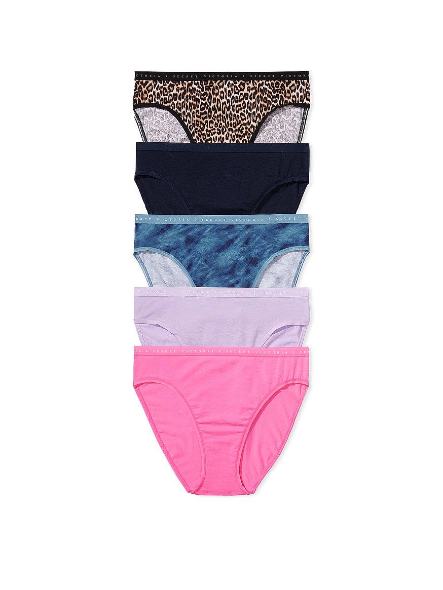 Buy 7-Pack Stretch Cotton High-Leg Brief Panties - Order PACKAGED-PANTY  online 5000008064 - Victoria's Secret US