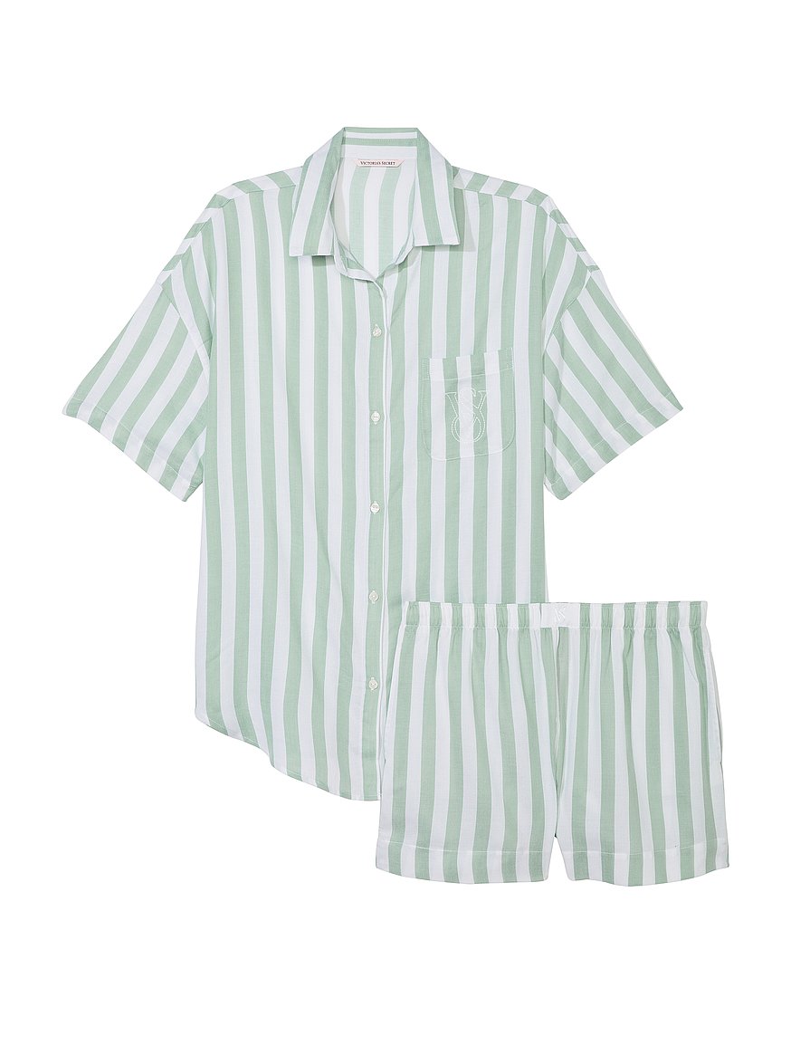 Cotton-Modal Short Pajama Set - Sleep & Lingerie - Victoria's Secret