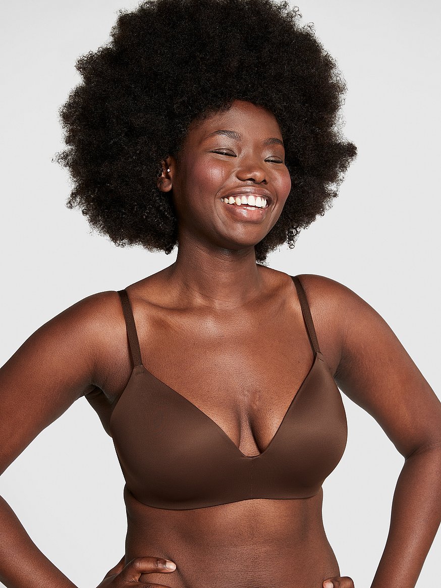 Buy Wear Everywhere Push-Up Wireless Bra, Ganache - Order