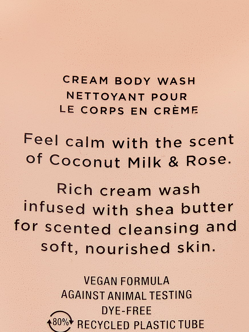 Natural Beauty Cream Body Wash