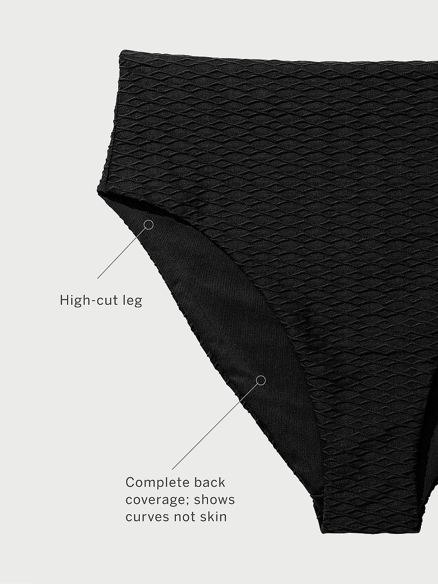 Vero High Leg Thong Black, Undergarments Collection 2023