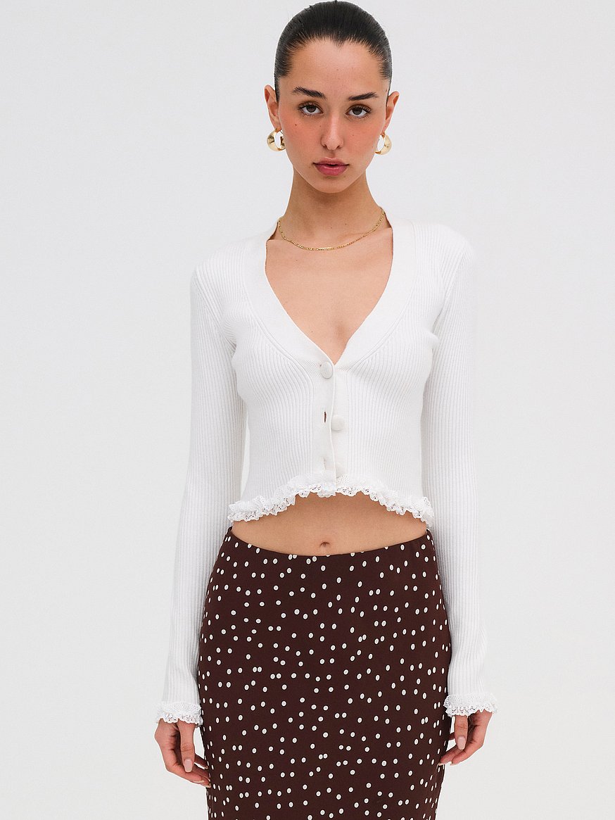 Cardigan Beige à Capuche Victoria's Secret Femme Taille M