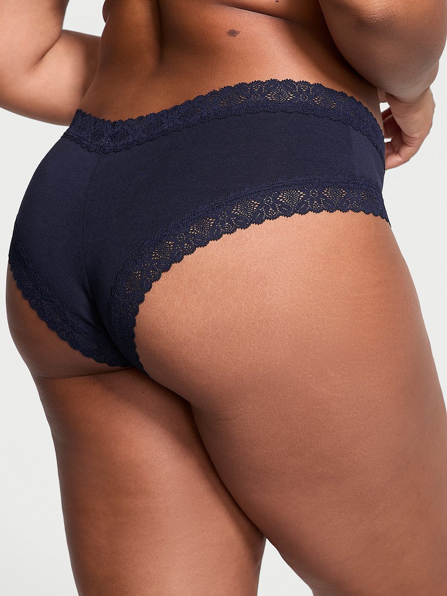 Victoria's Secret Panties The Lacie Cheeky Underwear Lace Panty Bottom New  Nwt