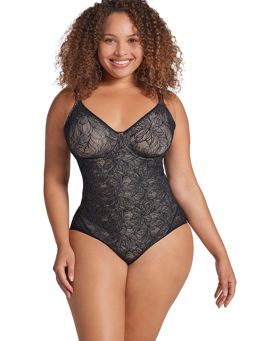 Underwire Shaping Lace Bodysuit