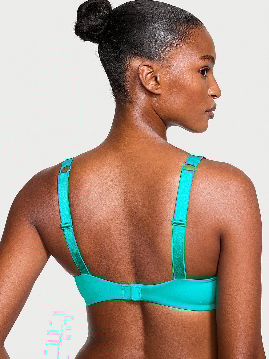 Shine Strap Smooth Push-Up Bra