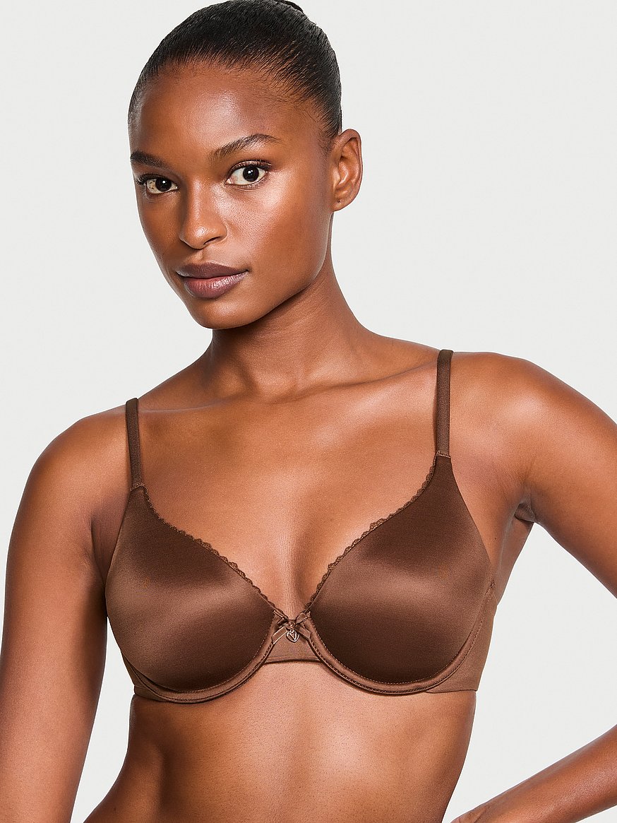 Lightly Lined Full-Coverage Smooth Bra