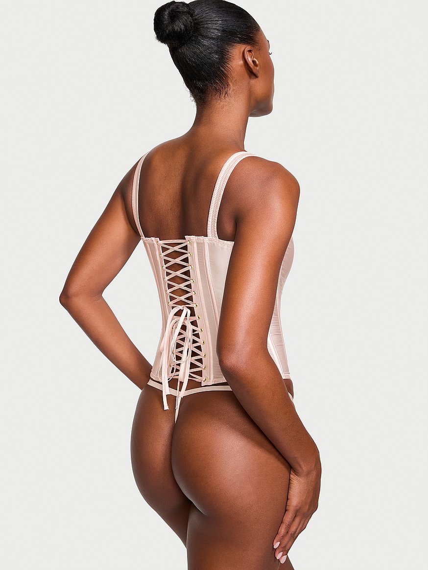 Classic Silk Corset Set