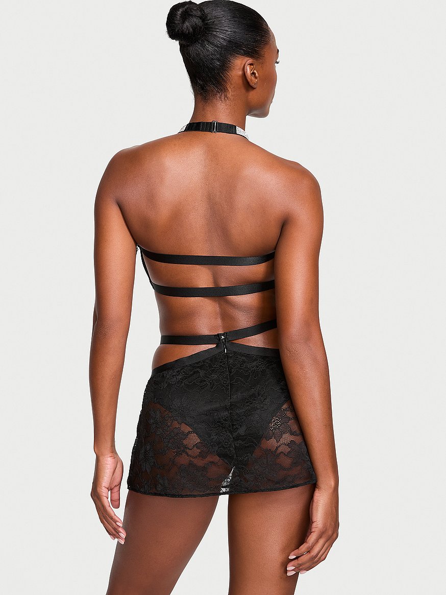 victoria secret fishnet bralette