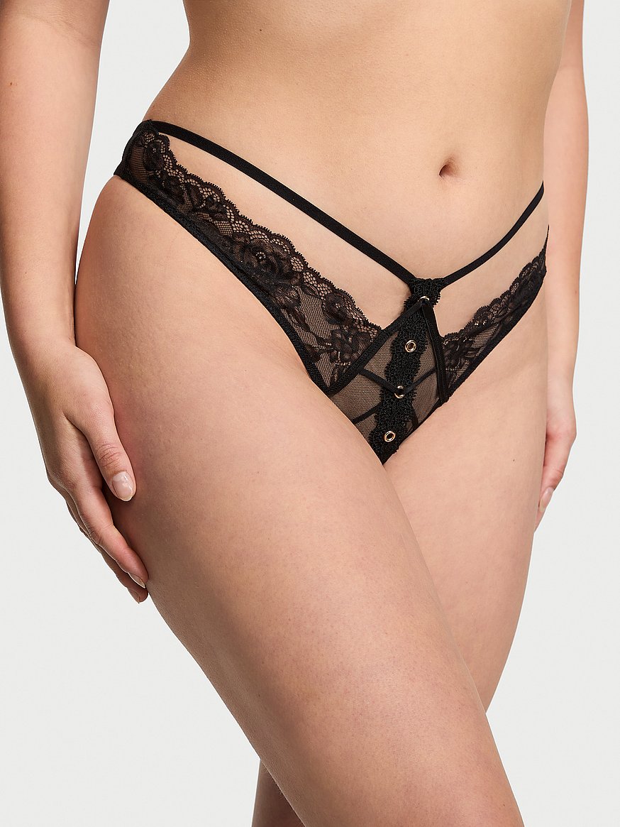 Nacome Little Sexy Panties, Sex Intimates Lace Crotch-Less Panties