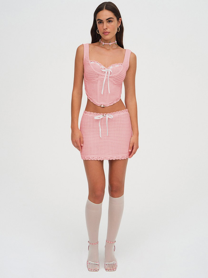 Erica Crochet Tank Top – Pink Lemons Boutique