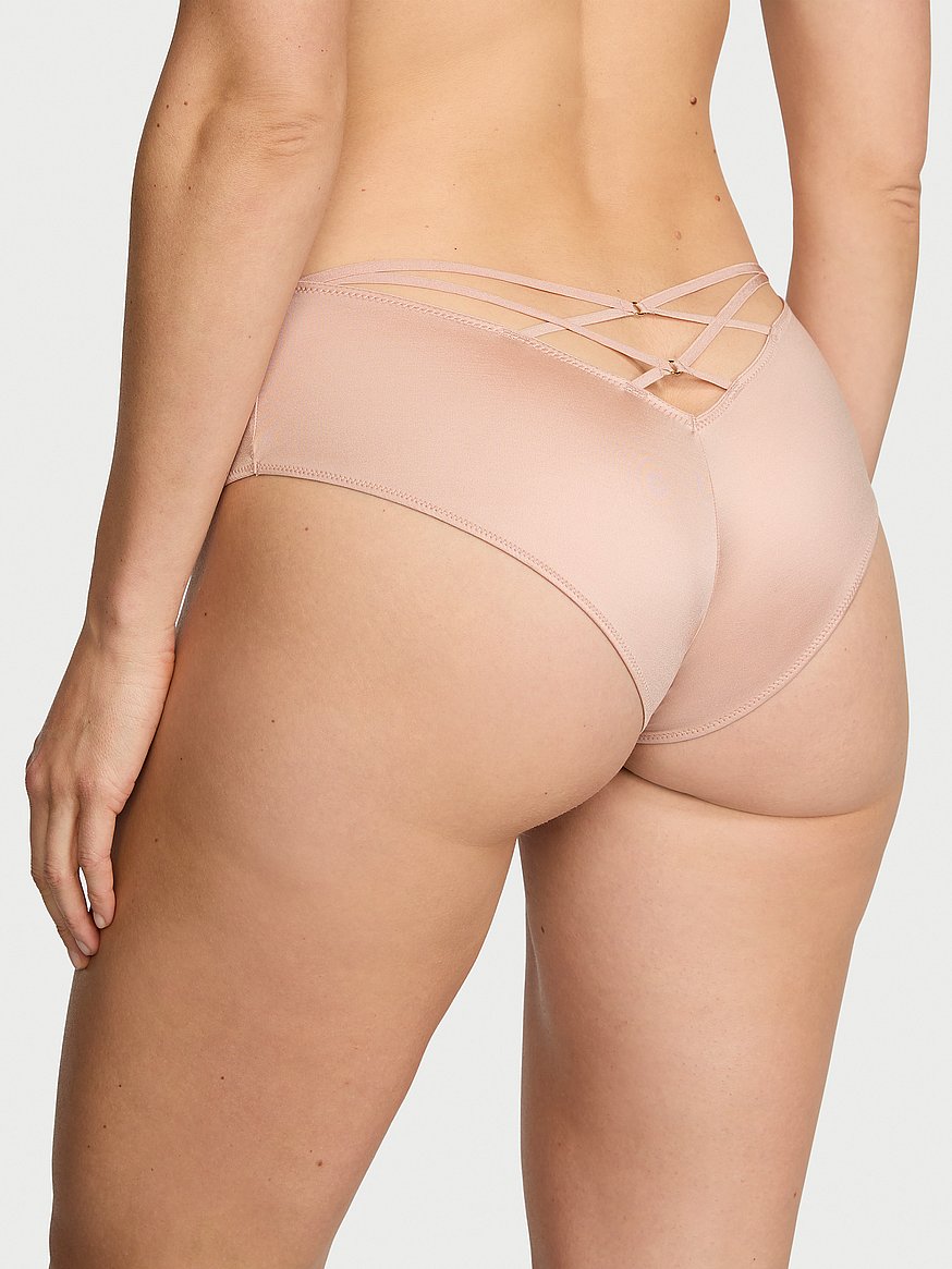 Strappy Back High-Leg Cheeky Panty