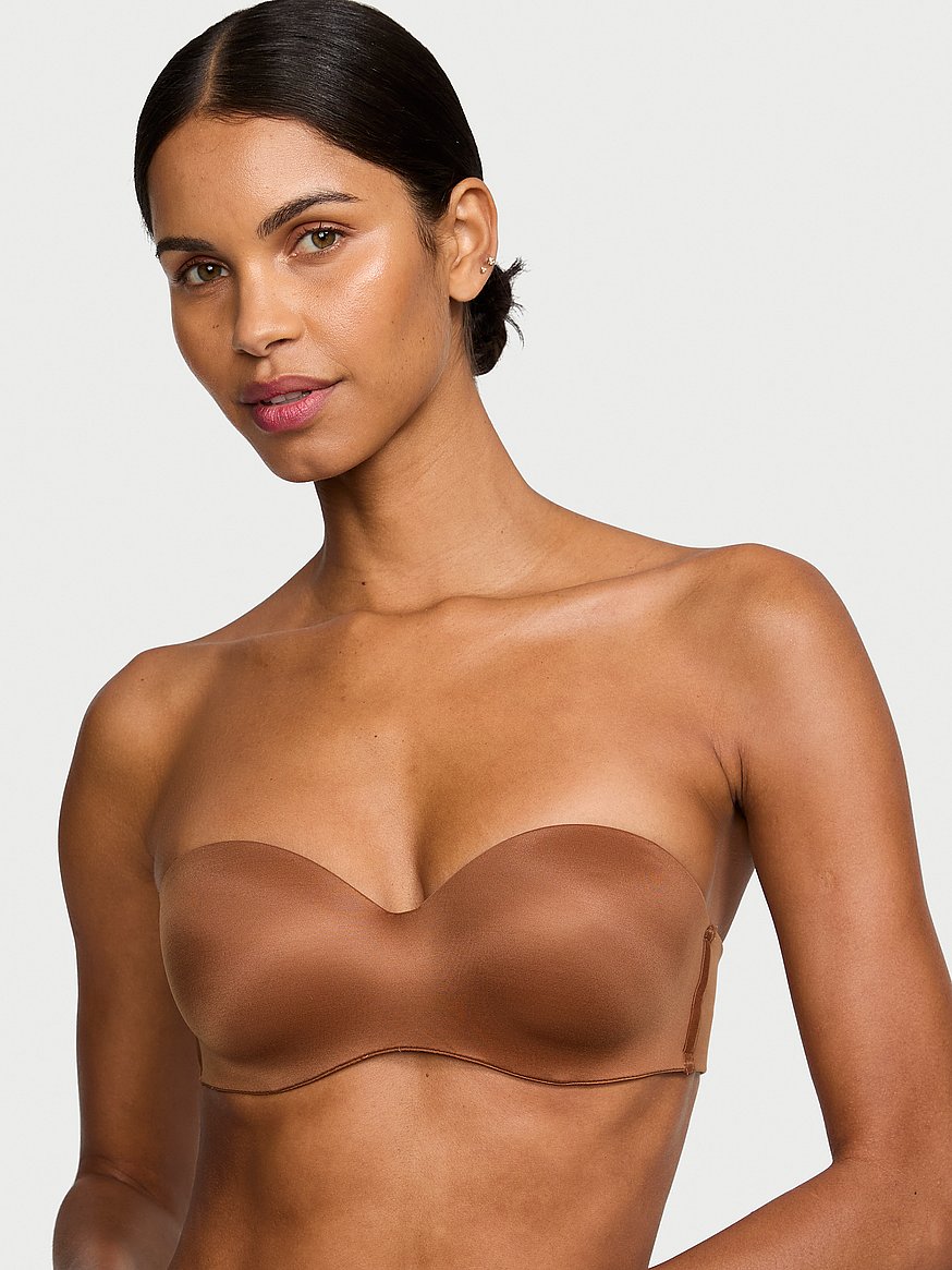 Buy Lightly Lined Smooth Strapless Bra, Caramel - Order Bras online - Victoria's Secret US