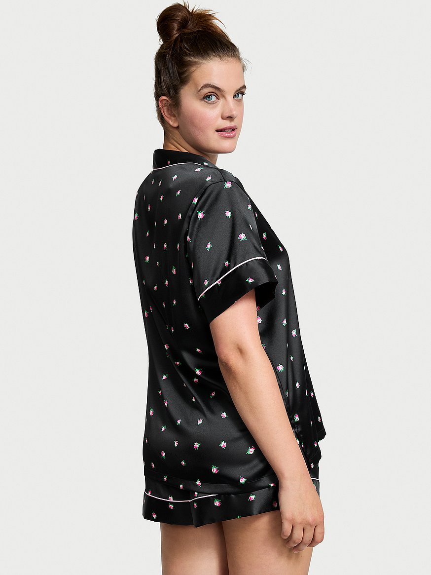 Satin Short Pajama Set