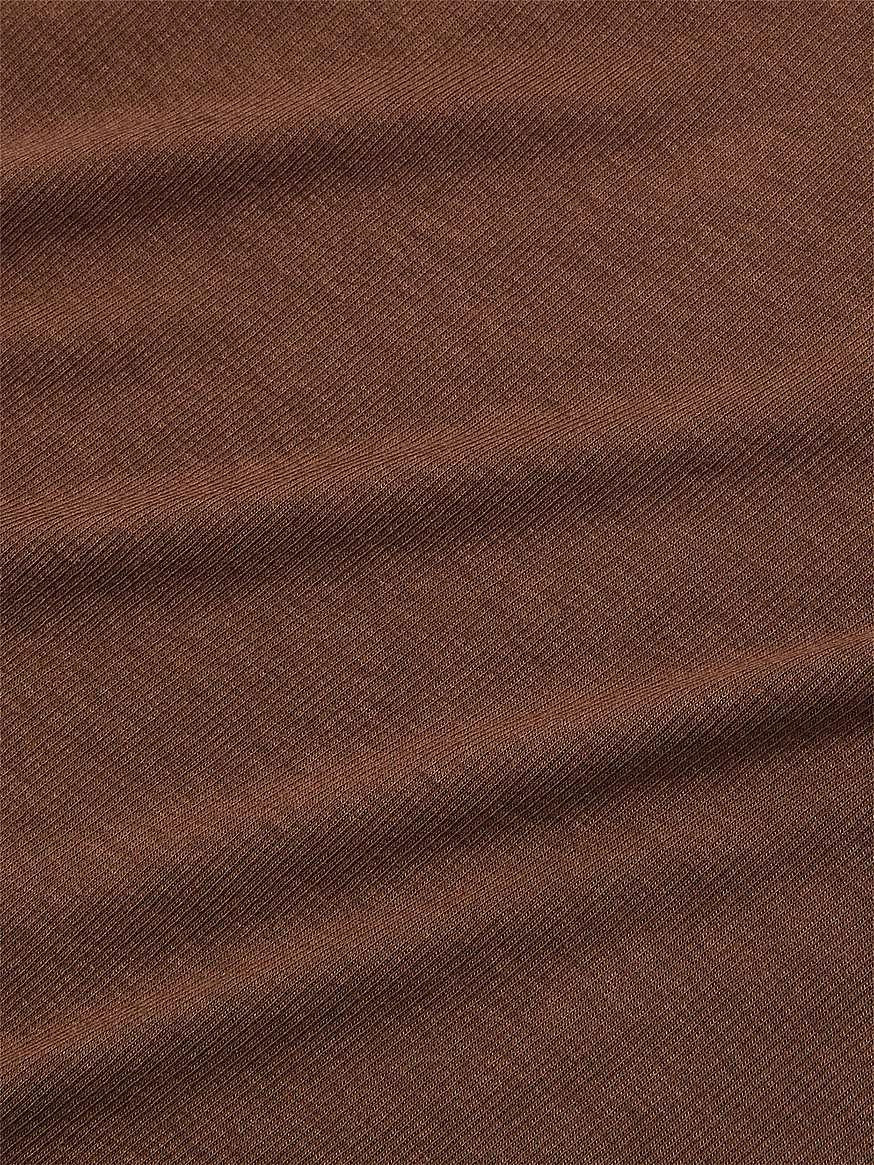 Ribbed Modal Scoop Long-Sleeve Shortie Set