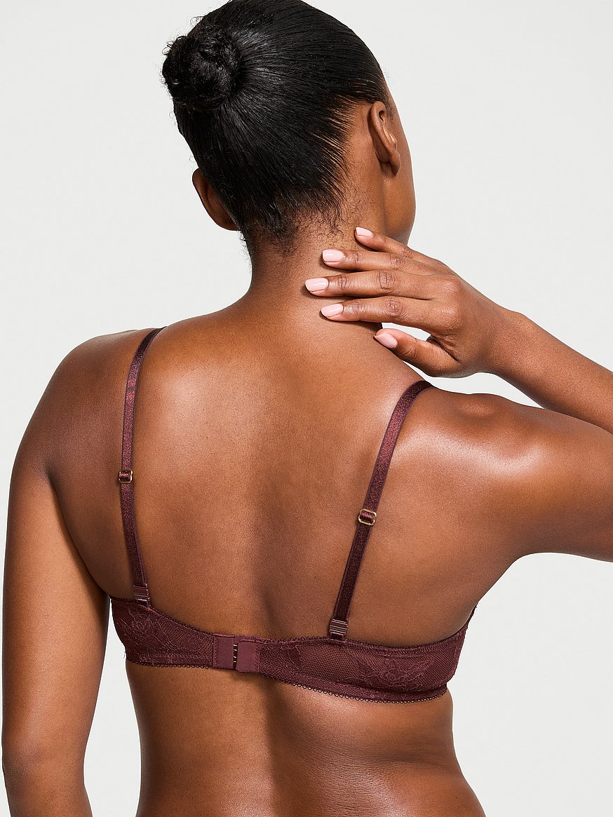 Bombshell Add-2-Cups Lace-Trim Push-Up Bra