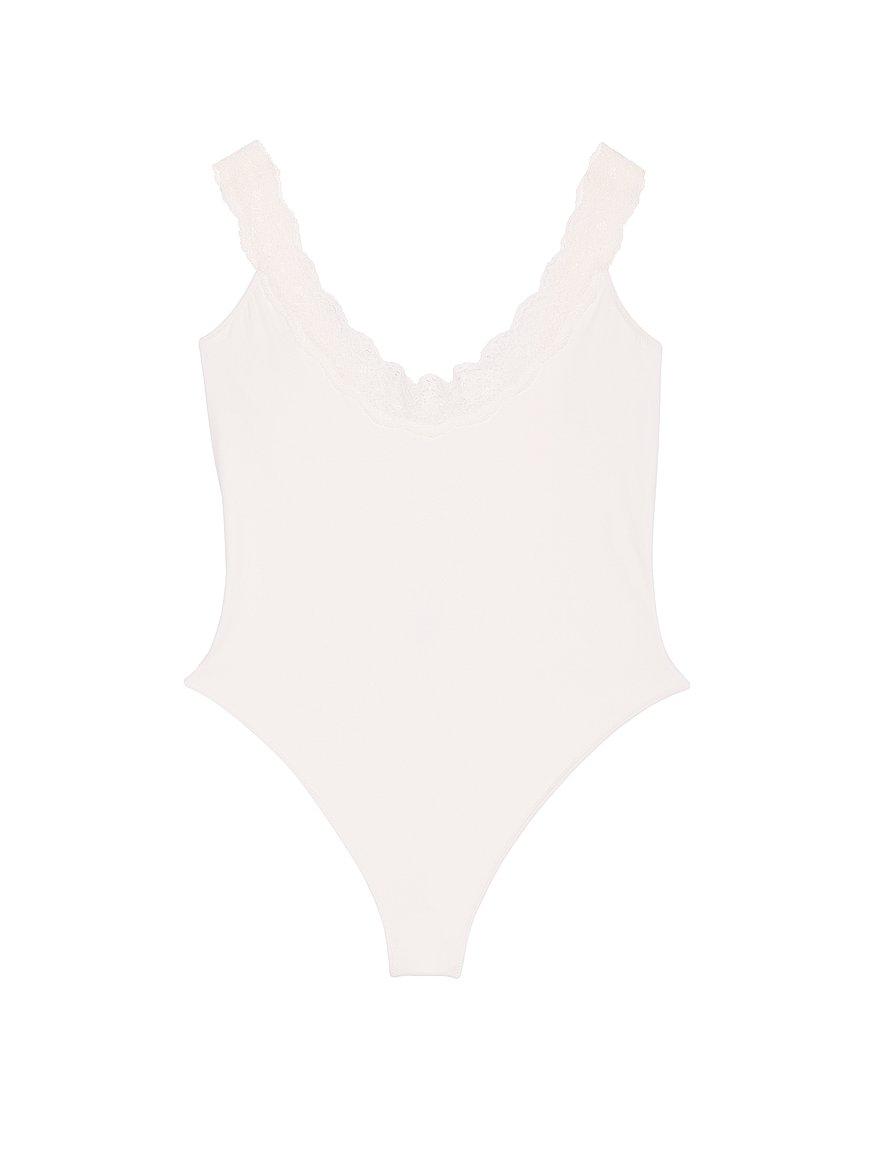 Smooth & Lace Scoop Bodysuit