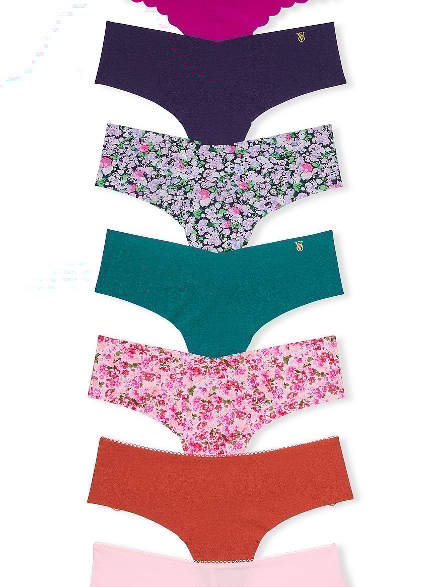 7-Pack No-Show Thong Panties