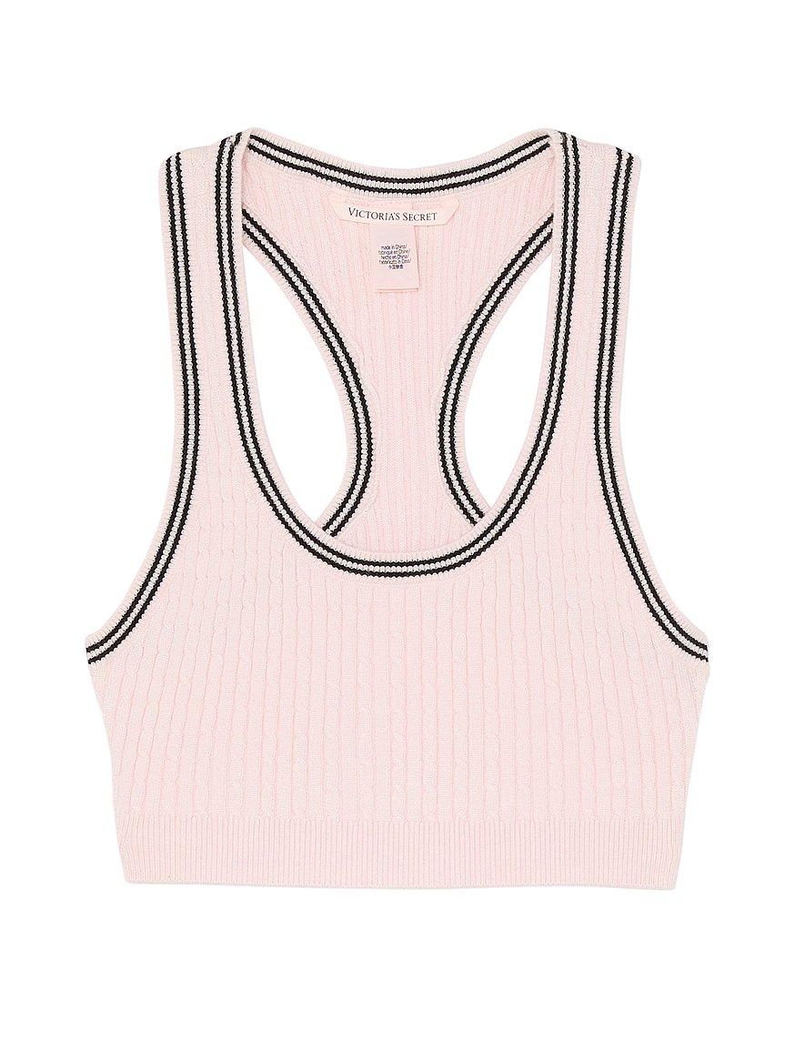 Luxe Cable-Knit Bralette