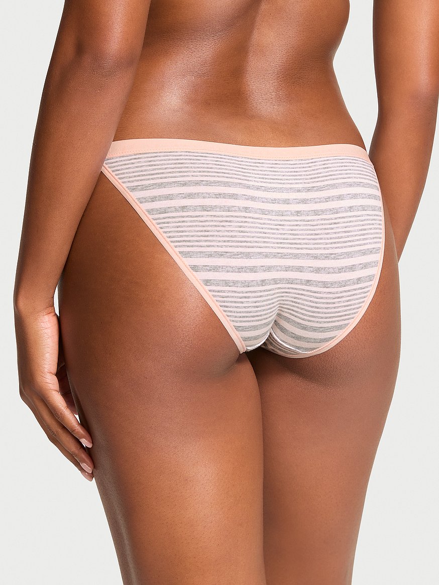 Stretch Cotton String Bikini Panty