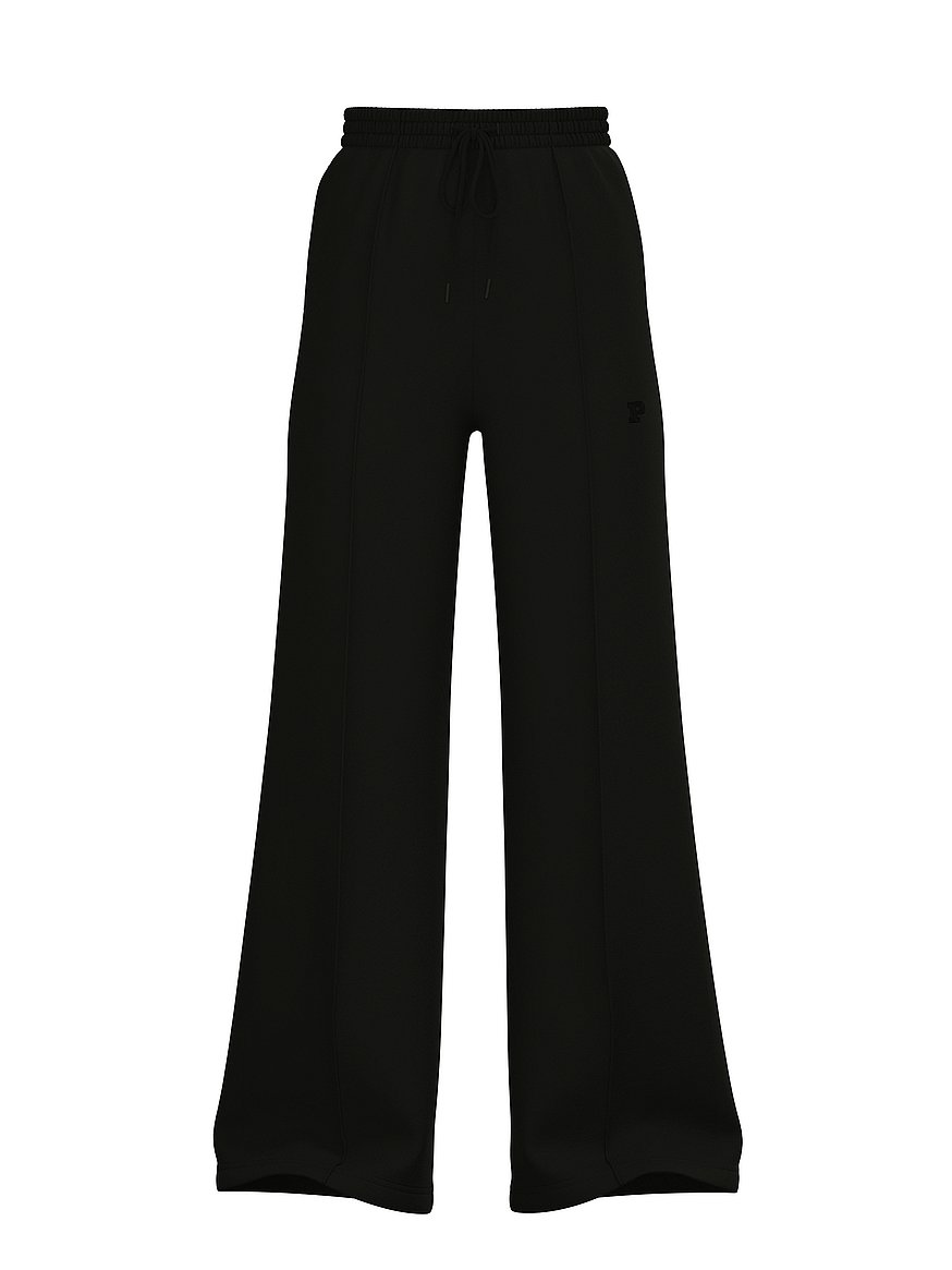 Ivy Fleece Wide-Leg Sweatpants