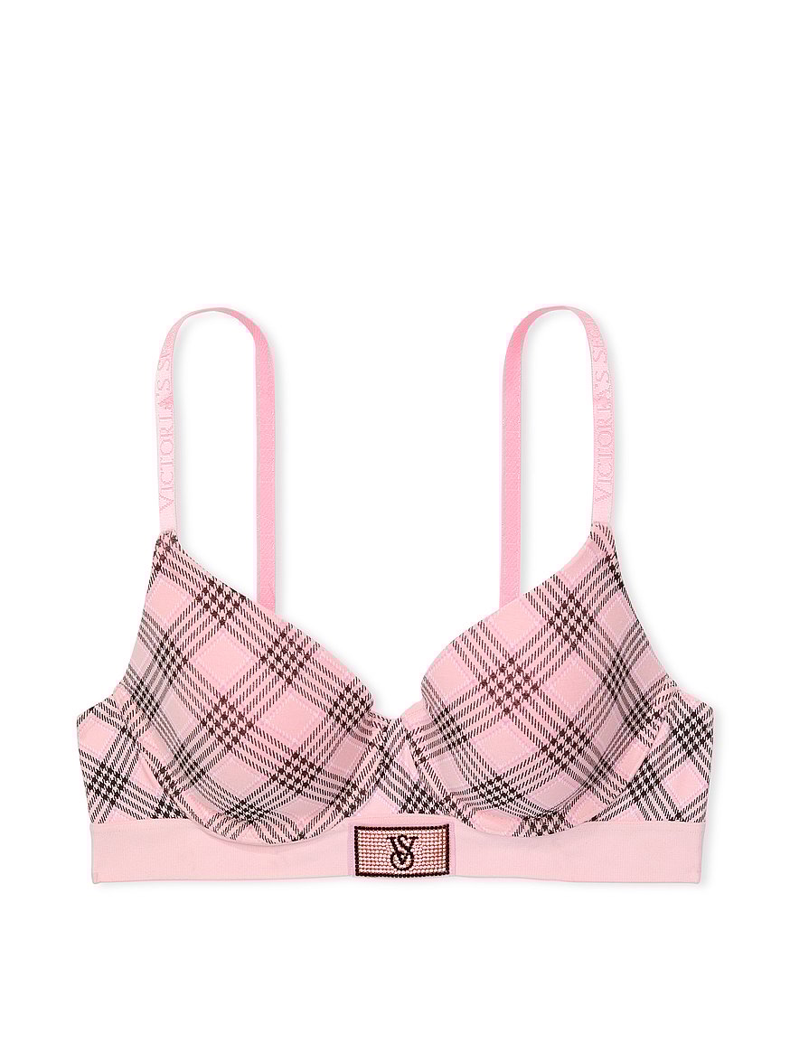 Shine Patch Lightly Lined Full-Coverage Bra