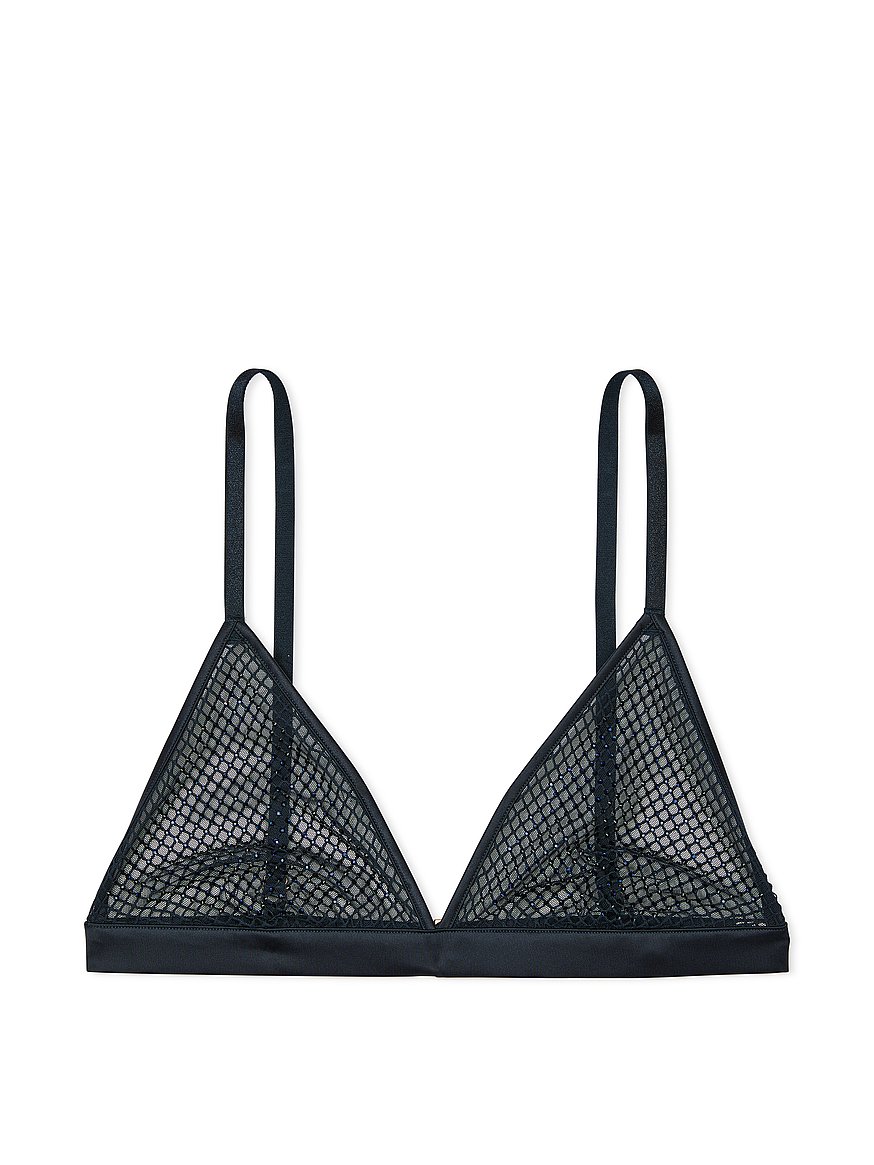 victoria secret fishnet bralette
