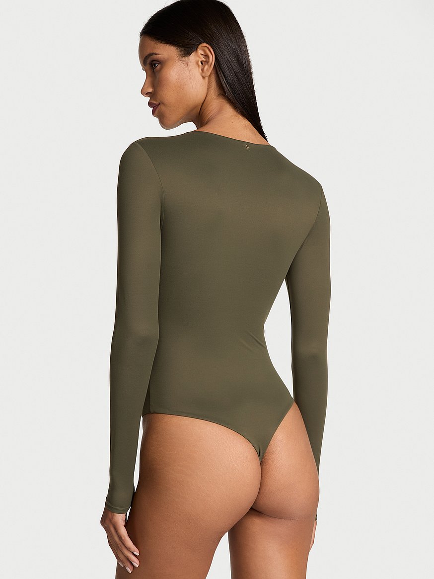 BODYWEAR by Victoria with FeatherSoft™ Innovation Long-Sleeve Bodysuit