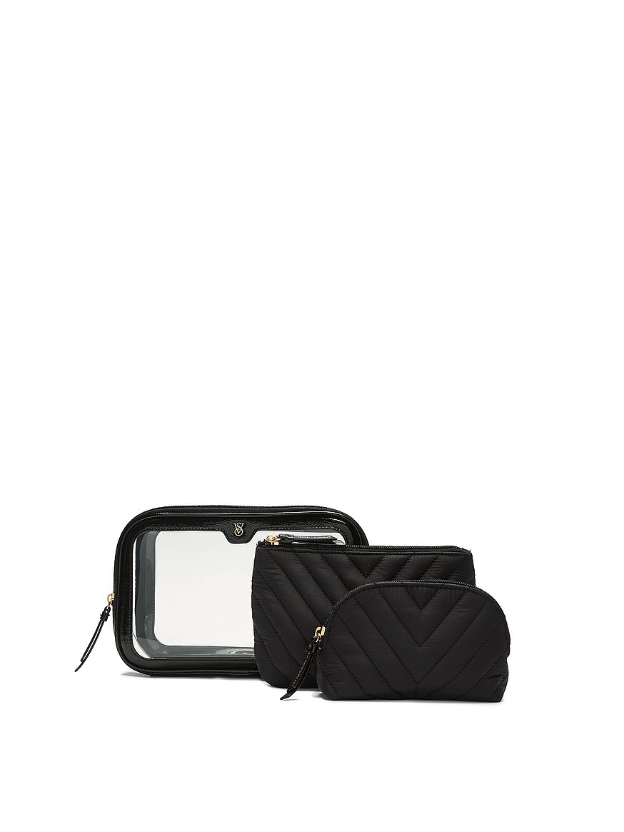 3-Piece Makeup Bag