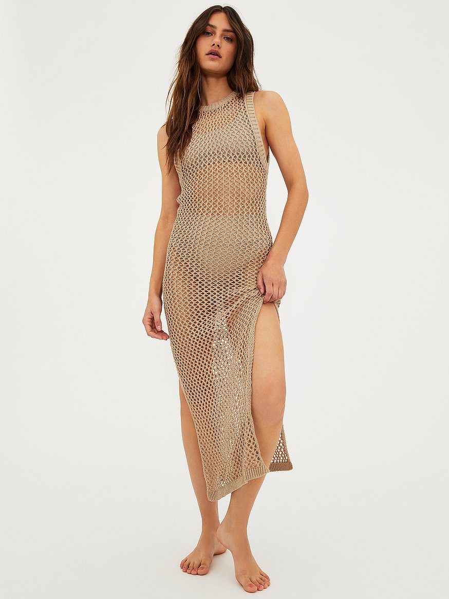 Buy Holly Dress, Light Brown - Order Dresses online - Victoria's Secret