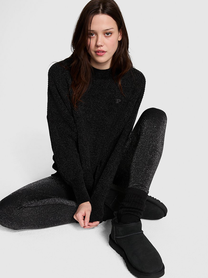 Buy Chenille Crewneck Pullover, - Order Sweaters online - PINK US