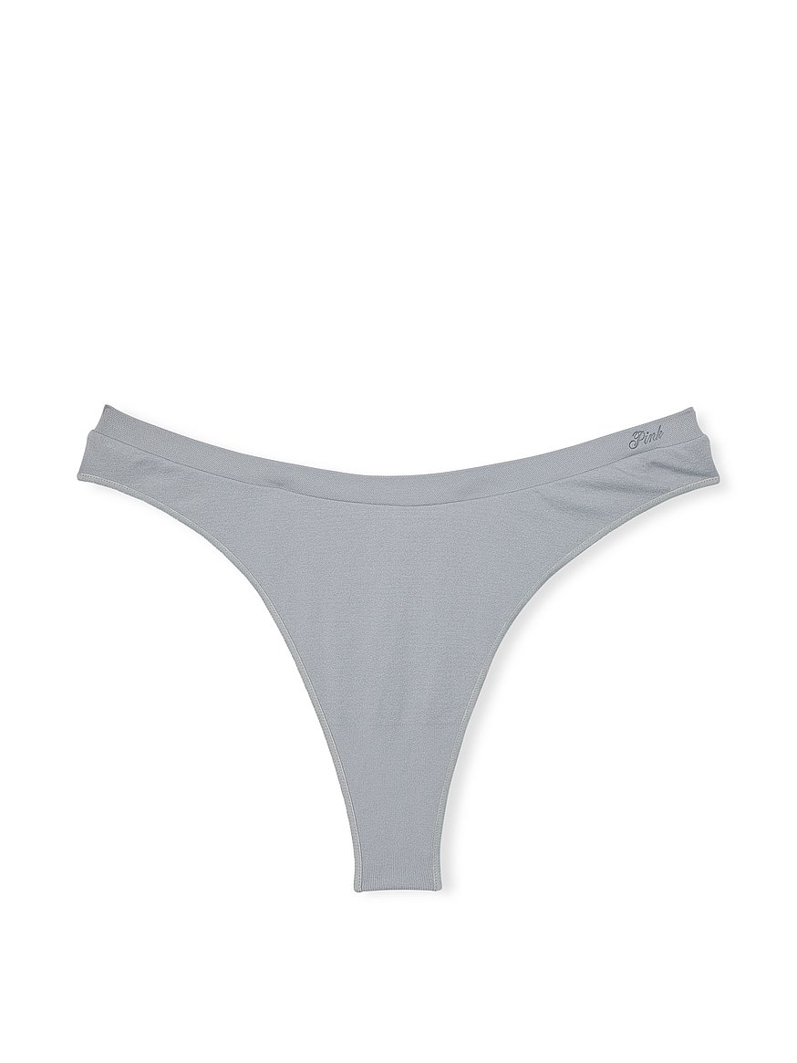Seamless High-Leg Thong Panty