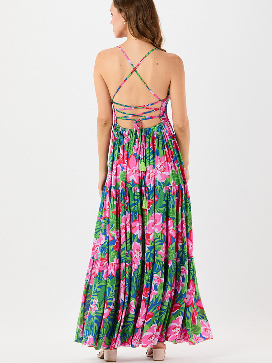 Buy Kailani Maxi Dress, Honduras Blue - Order Dresses online - Victoria's  Secret US