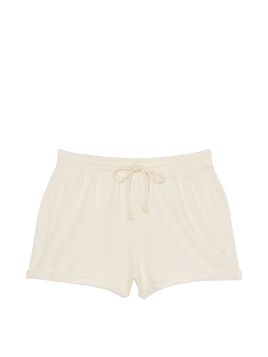 Ivy Fleece Rolled Hem Shorts