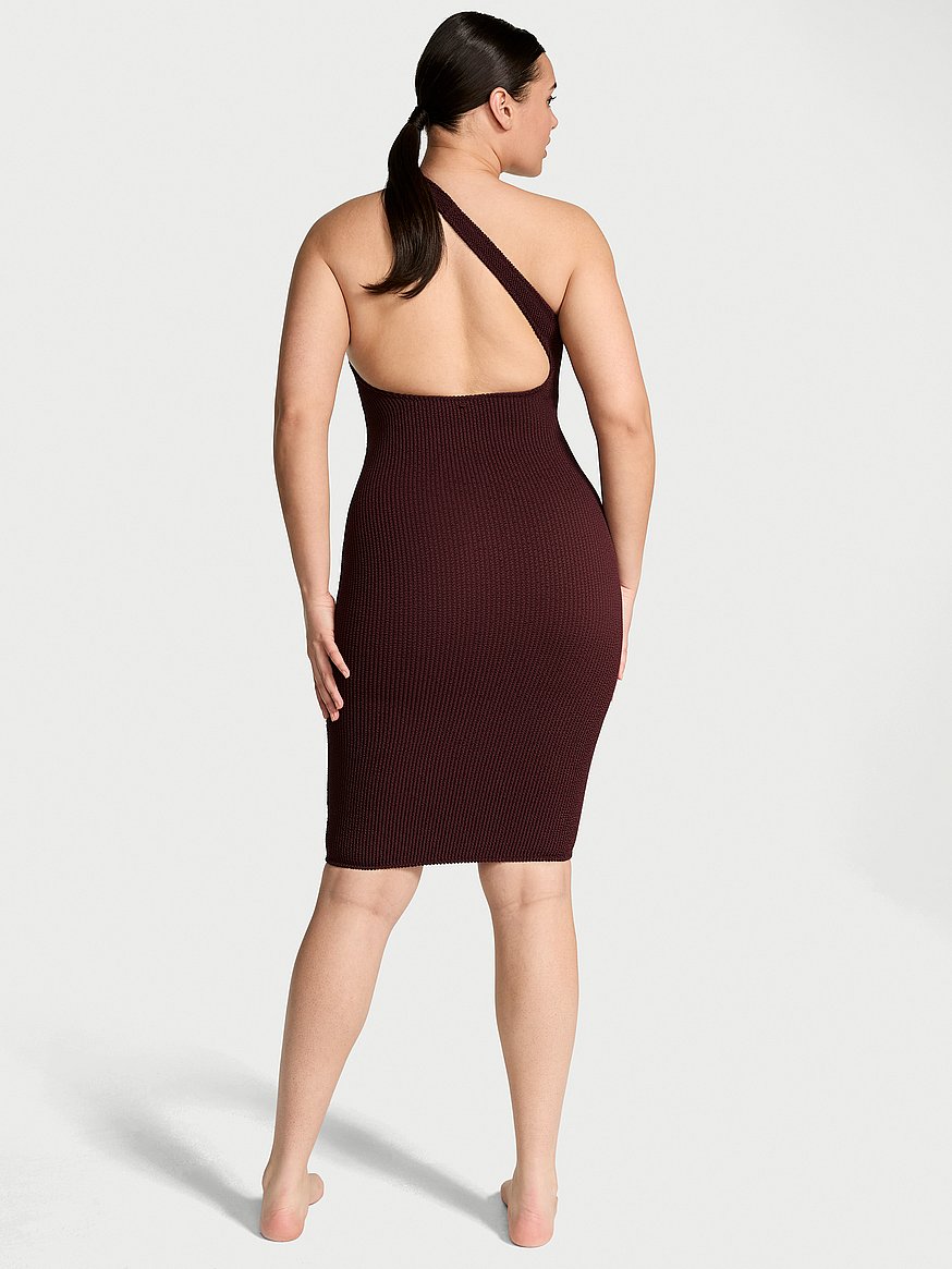Buy Crinkle One-Shoulder Midi Cover-Up Dress, Burgundy Brown - Order Dresses online - Victoria's Secret US Buy Crinkle One-Shoulder Midi Cover-Up Dress, Burgundy Brown - Order Dresses online - Victoria's Secret US