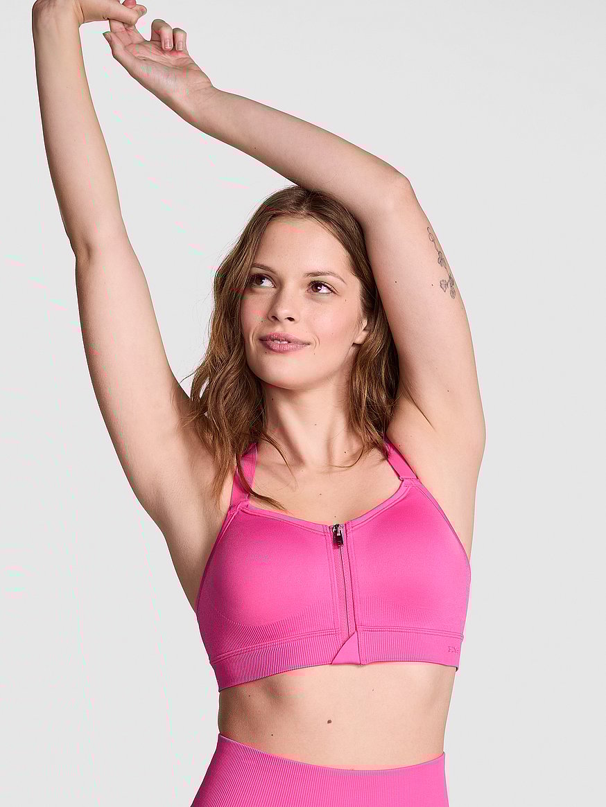 Seamless Air Front-Close High-Support Sports Bra